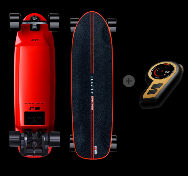 Elofty® Alpha S6 Electric Skateboard - Halloween Sale